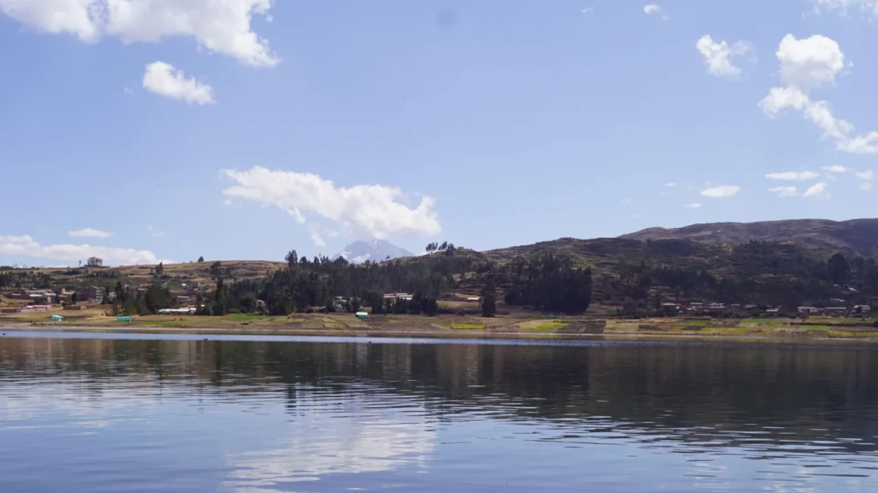 Shore of Piuray Lake on the Chinchero plateau, Cusco