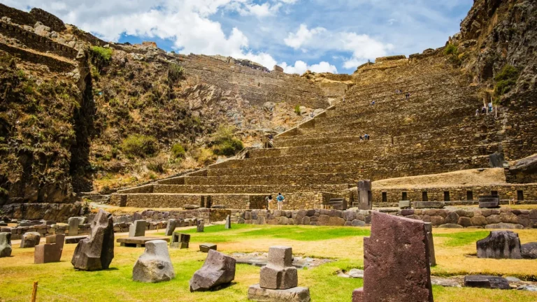Great terraces of Ollantaytambo